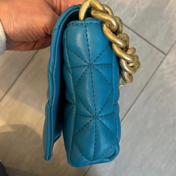 ZARA Quilted Chain Shoulder Bag - Picture 10 of 11